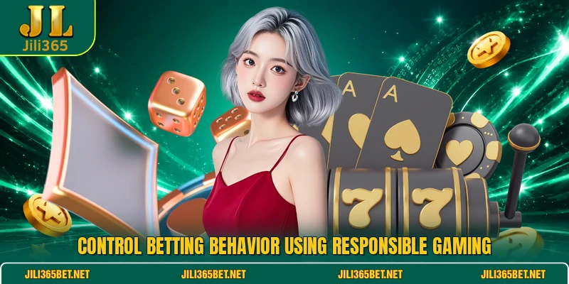 Control betting behavior using responsible gaming