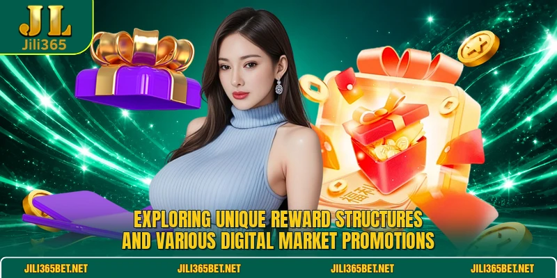 Exploring unique reward structures and various digital market promotions
