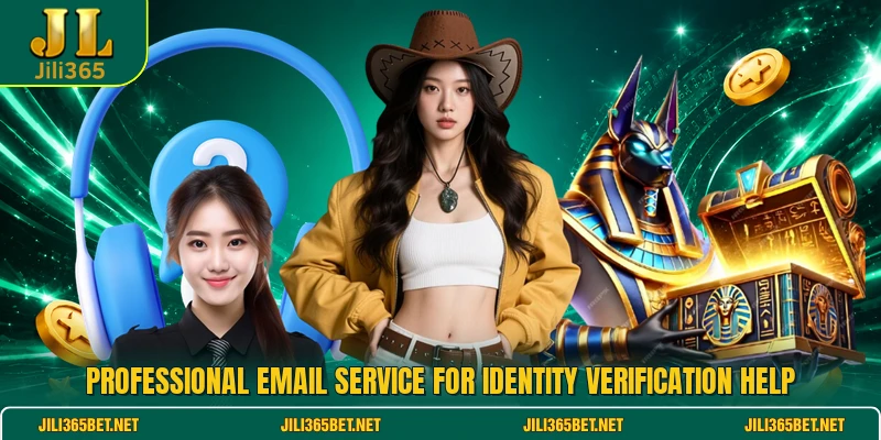 Professional email service for identity verification help