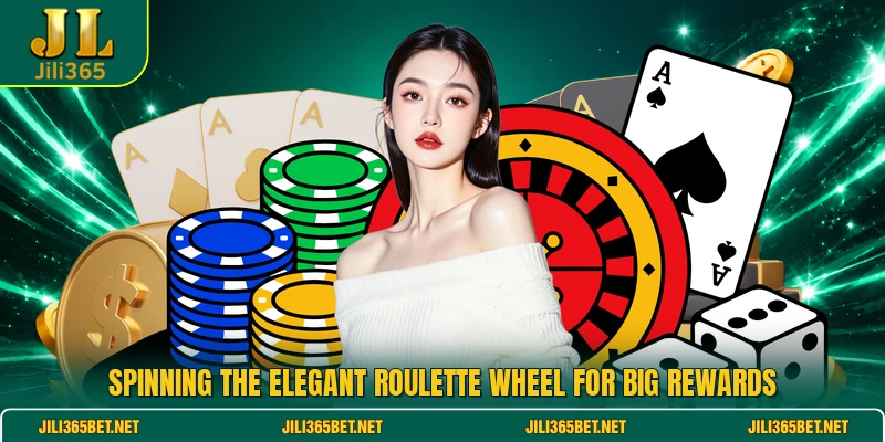 Spinning the elegant roulette wheel for big rewards