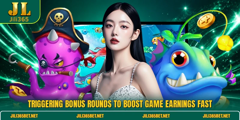 Triggering bonus rounds to boost game earnings fast